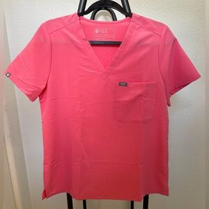 Figs scrub set size M neon pink